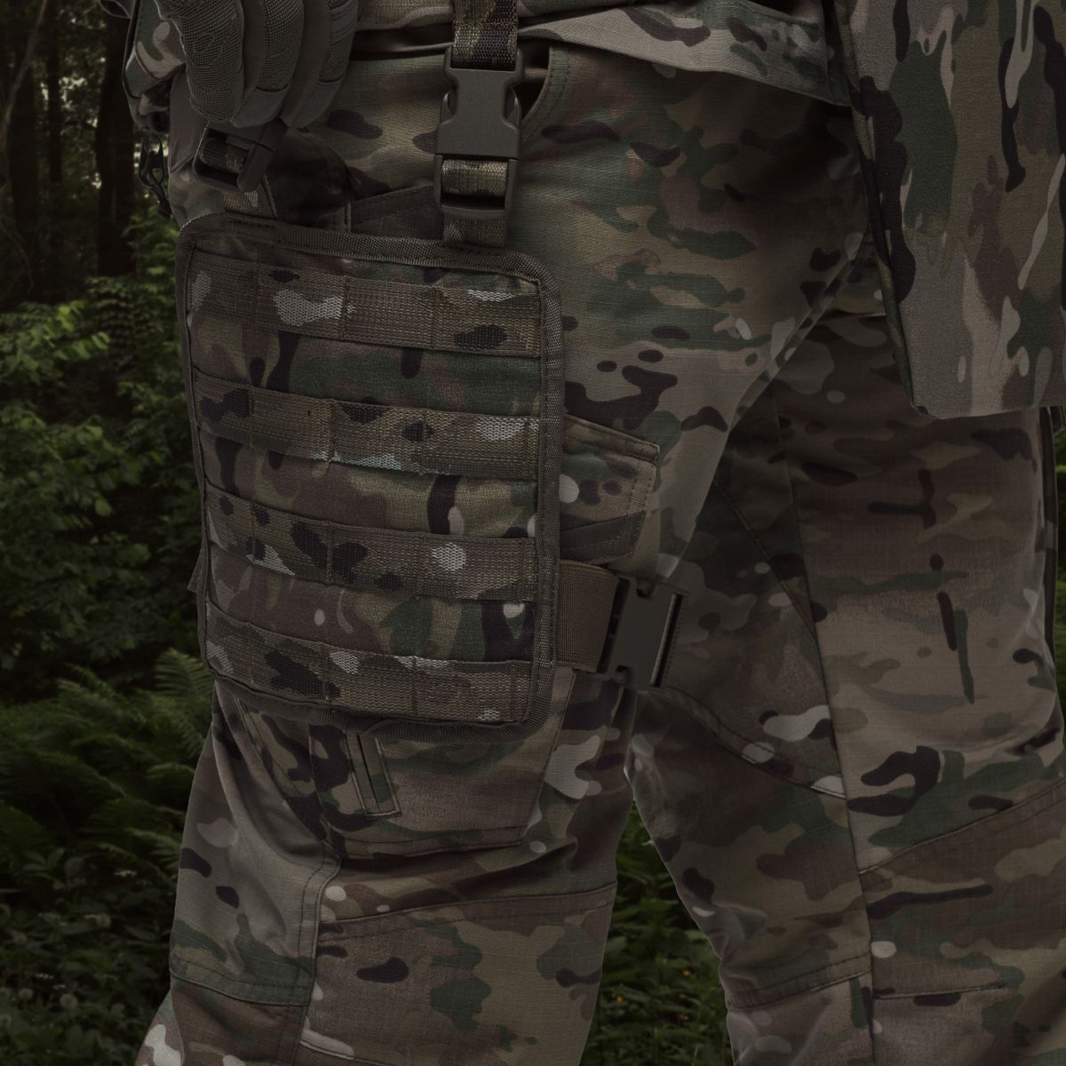 Платформа на бедро ( S/M). Cordura 1000. Крепление Molle. Мультикам 2