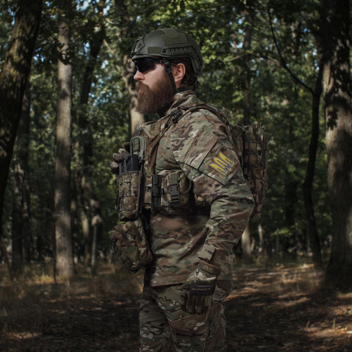 Комплект спорядження Commando Elite Tactical Assault Kit. Під 25х30 см бронеплити. Мультикам 10
