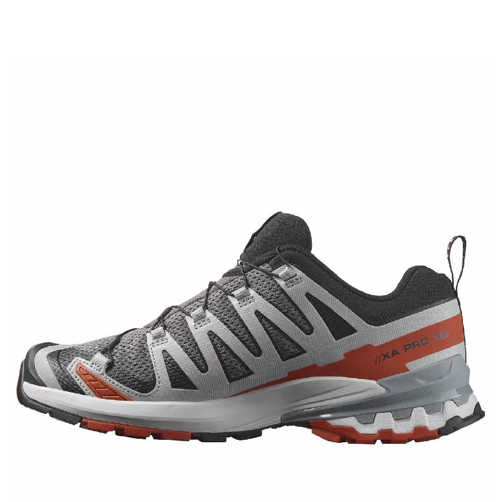 Треккинговые кроссовки Salomon® XA Pro 3D V9. Castlerock/Black/Burnt Ochre 6