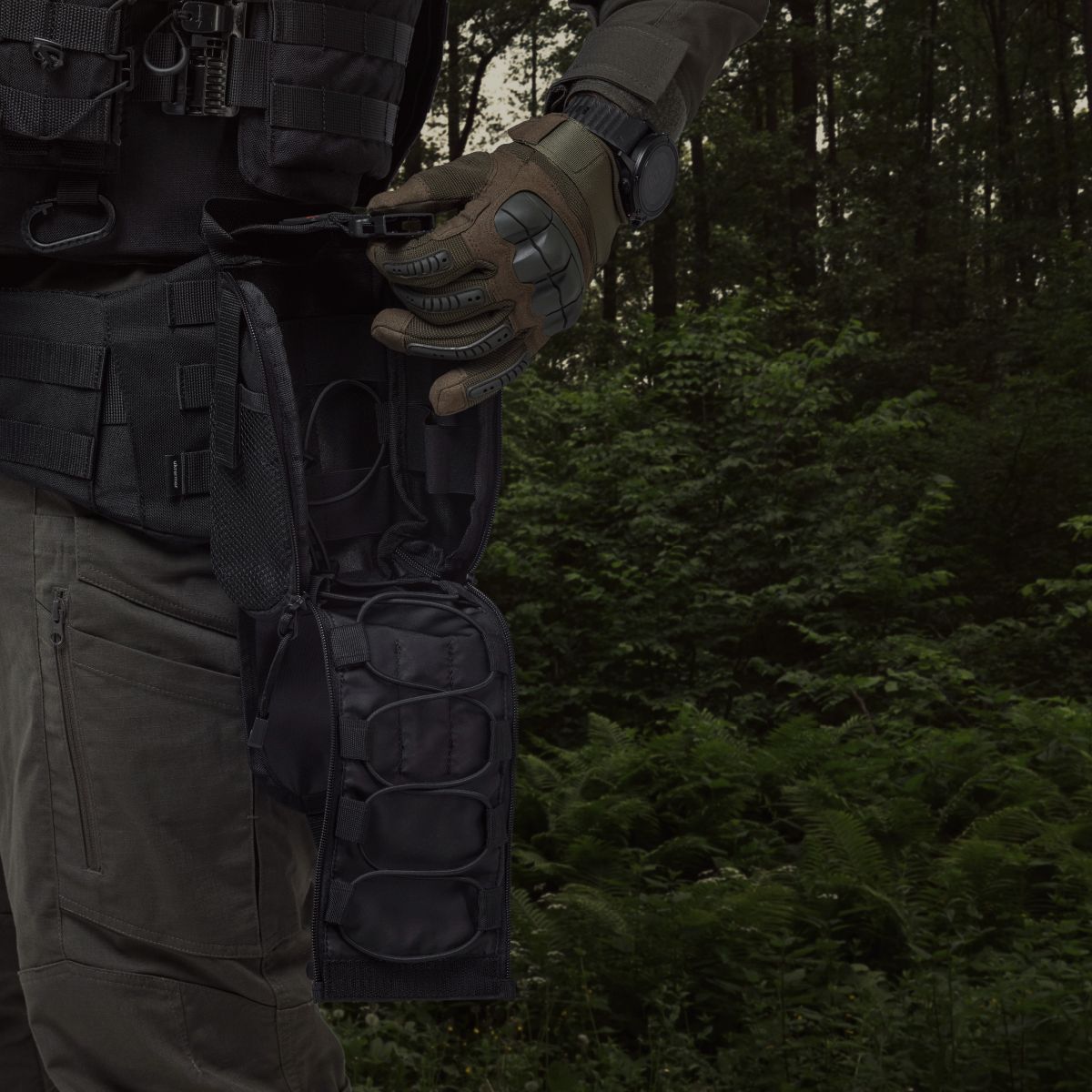 Аптечка збільшена PRO (підсумок-органайзер). Cordura 1000. Чорна 11