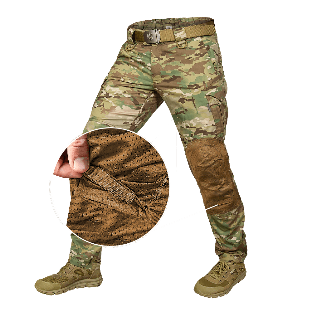 Штани тактичні карго Герць 2.0 Twill Camotec. Мультикам 3
