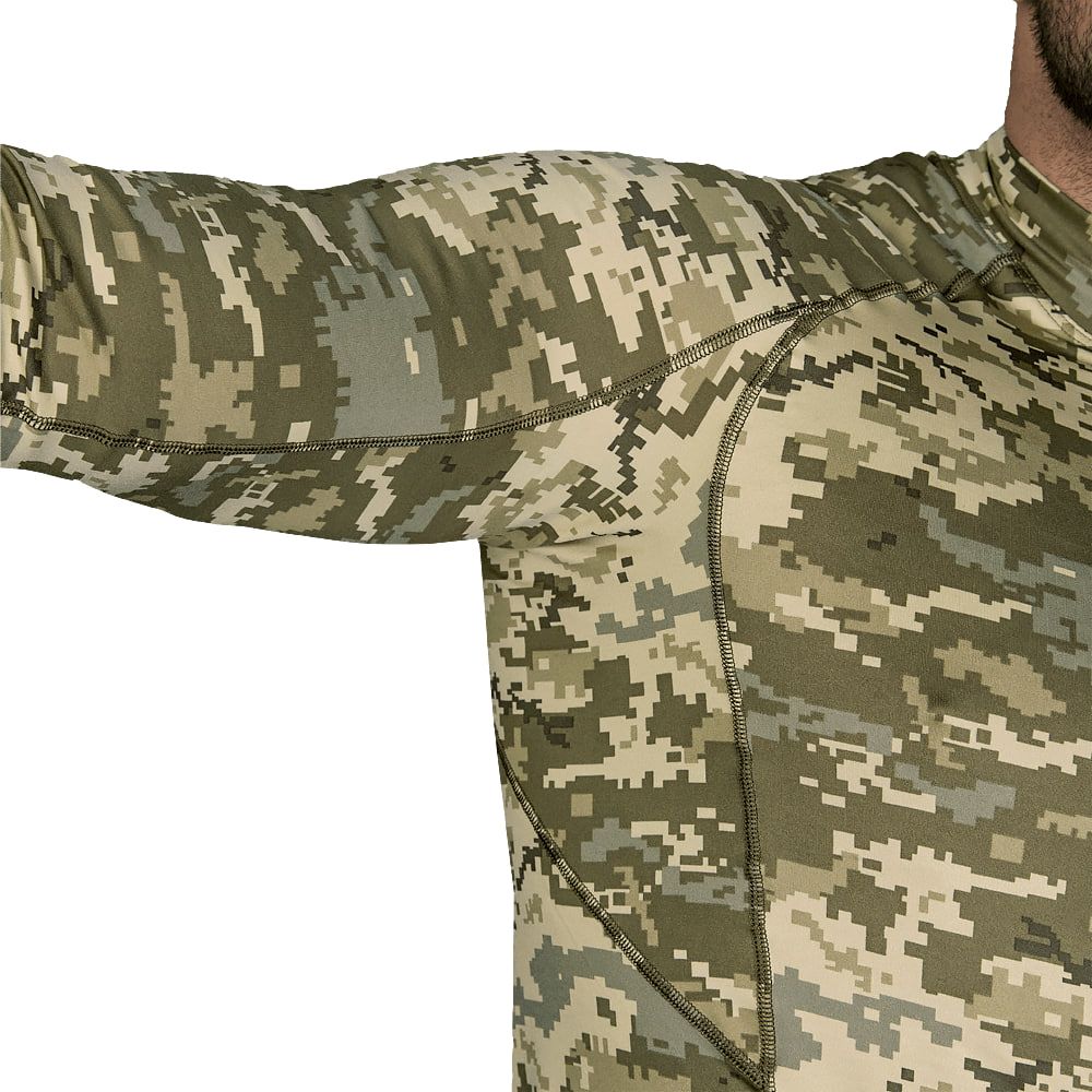 Кофта-лонгслів Thorax Pro LVL1 SJ, Camotec. Піксель (мм-14) 5
