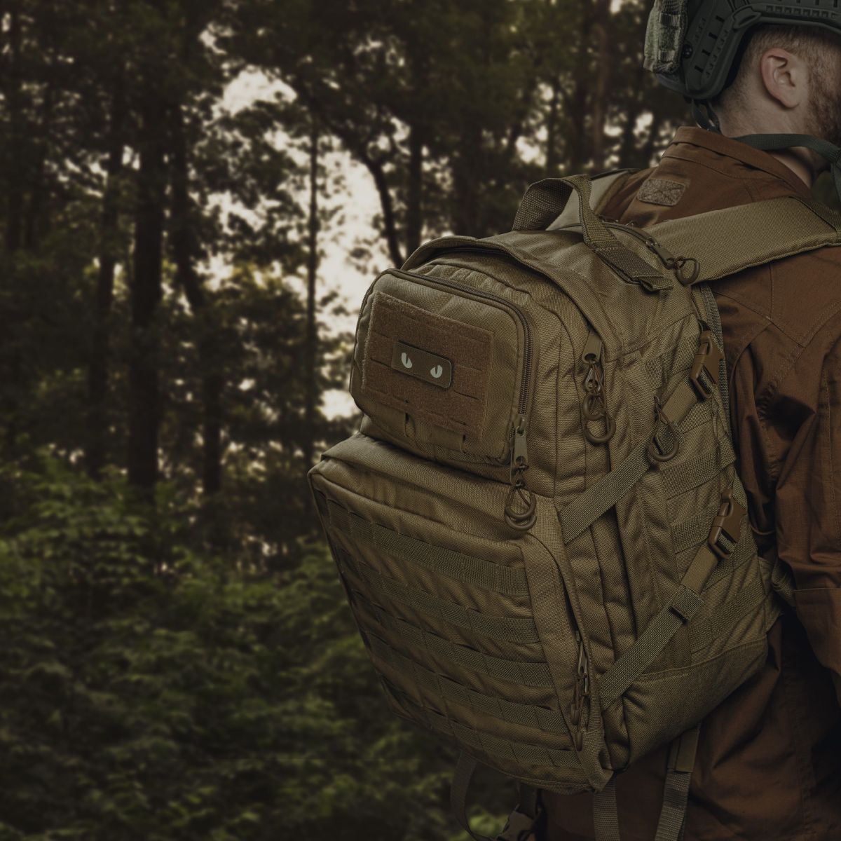 Тактичний рюкзак RANGER на 40 л. Койот. CORDURA 1000 6