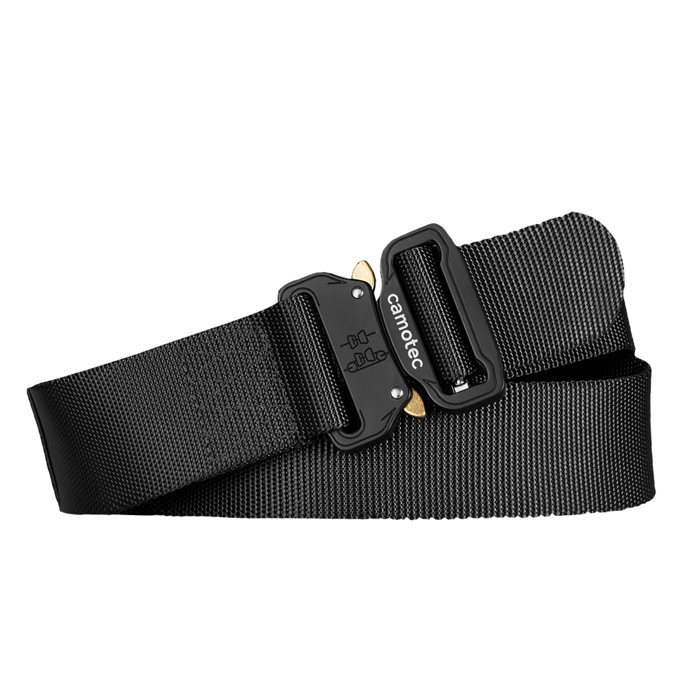 Ремень тактический Cobra 3.0 Camotec, 125 х 4.3 см. Черный