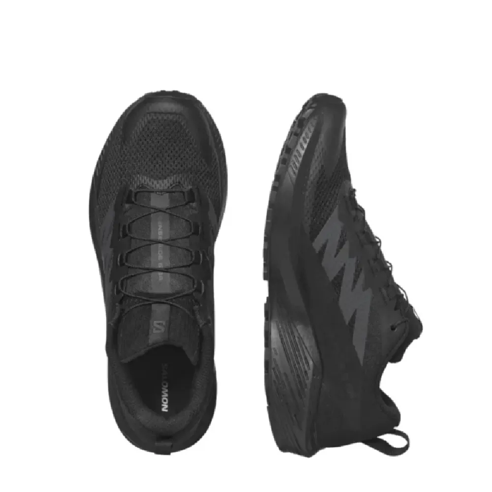 Кросівки трейлові Salomon Sense Ride 5 SR. Black/Phantom 8