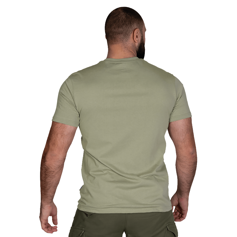 Футболка Bavovna Camotec. Cotton. Світла олива 2