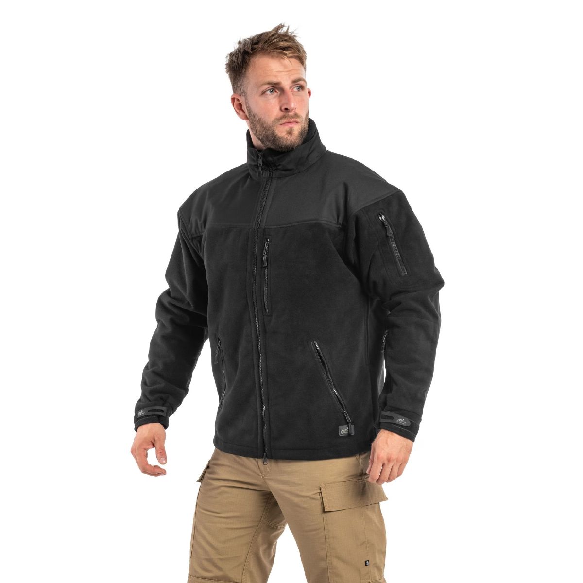 Флисовая куртка-ветровка Helikon-Tex Classic Army Windblocker. Черный 3