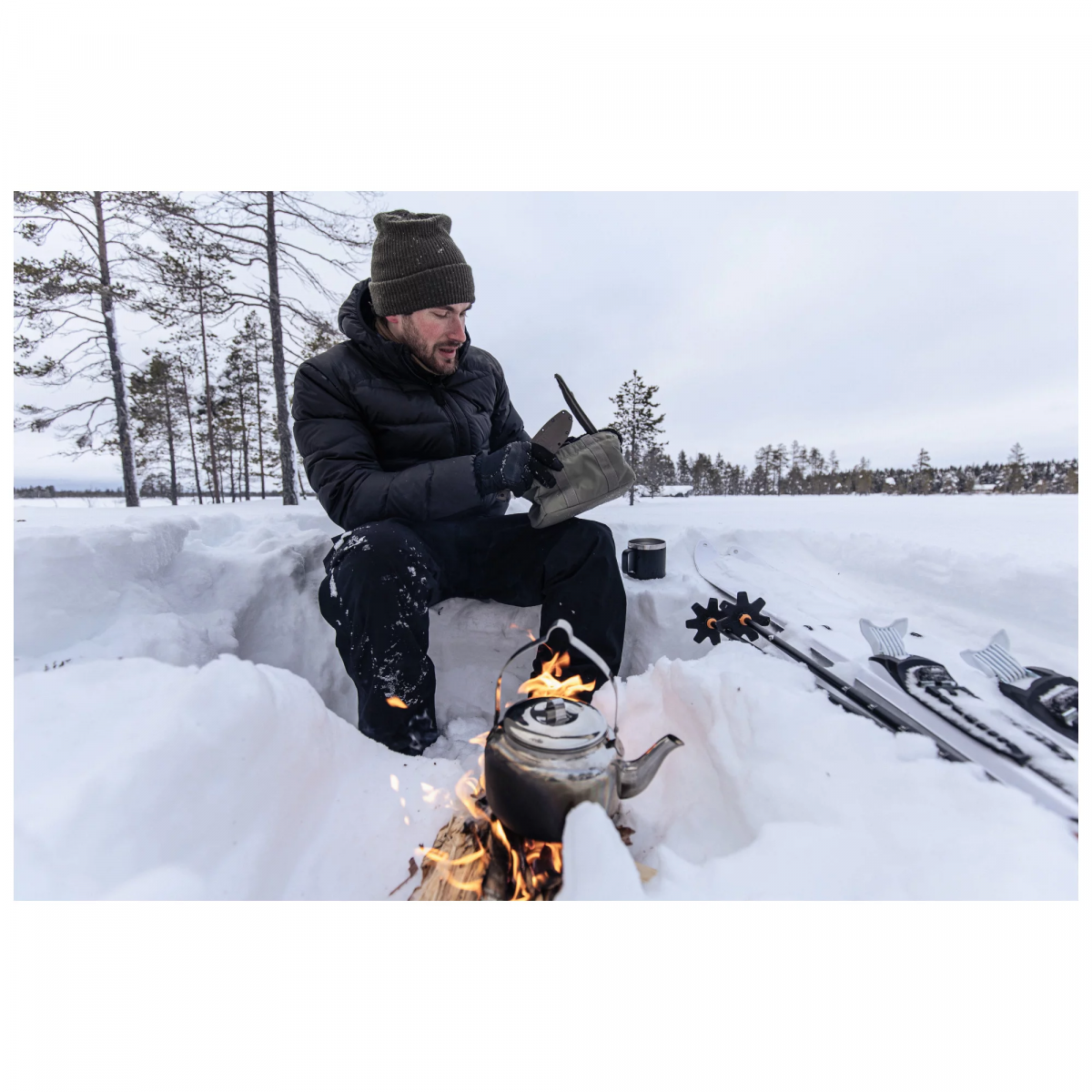 Шапка утеплена 5.11 Tactical® Rover Beanie. Чорний 5