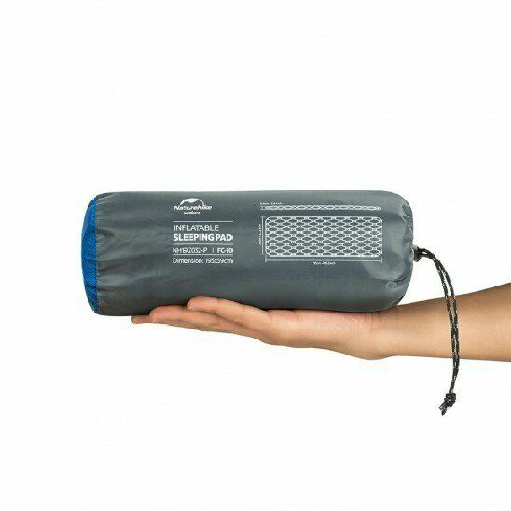 Коврик надувной Naturehike FC-10 65 мм. Серый 3