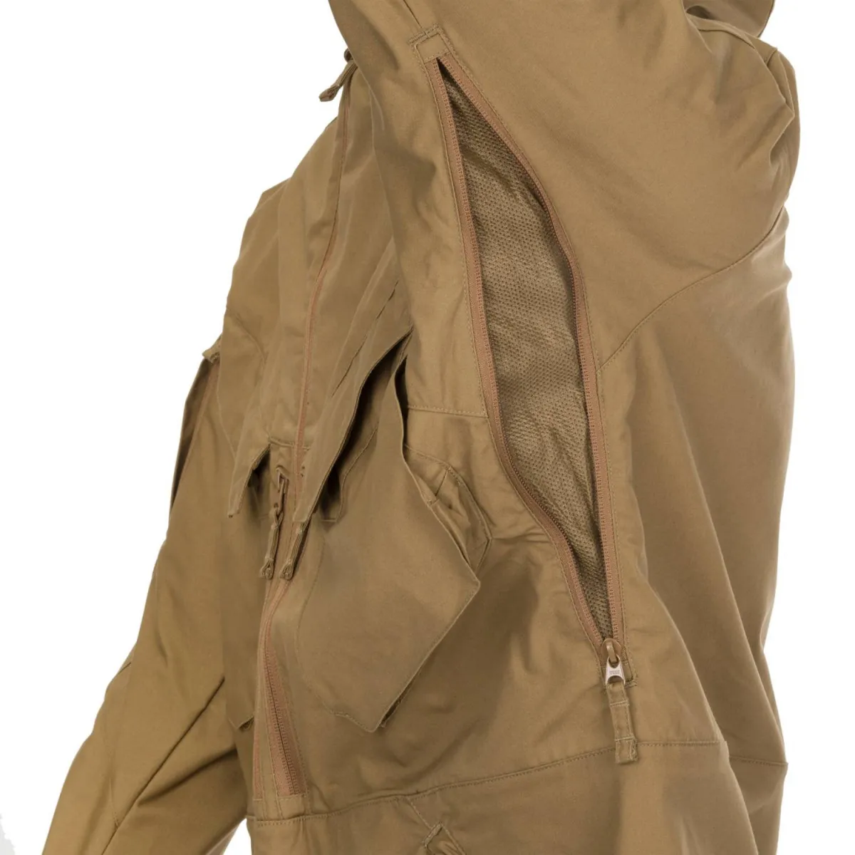 Куртка анорак Helikon-Tex Pilgrim. Колір Earth Brown / Black / Коричневий 10