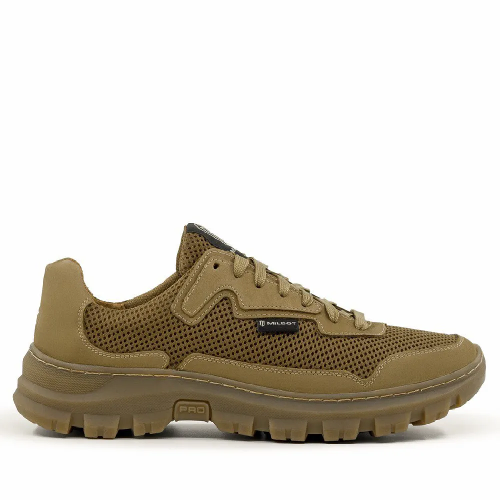 Кросівки тактичні Milbot Rush GTX. Койот