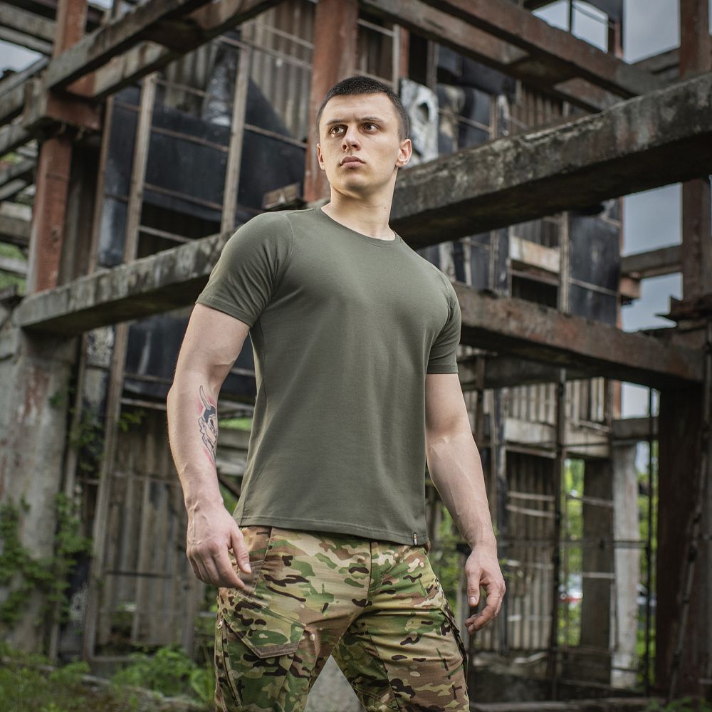 Футболка M-Tac 93/7 Summer. Темна олива 2