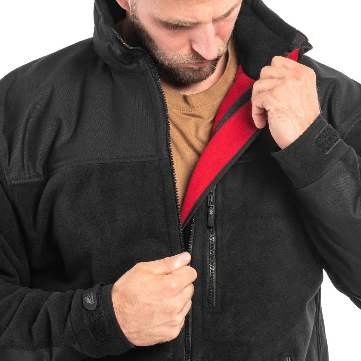 Флисовая куртка-ветровка Helikon-Tex Classic Army Windblocker. Черный 5