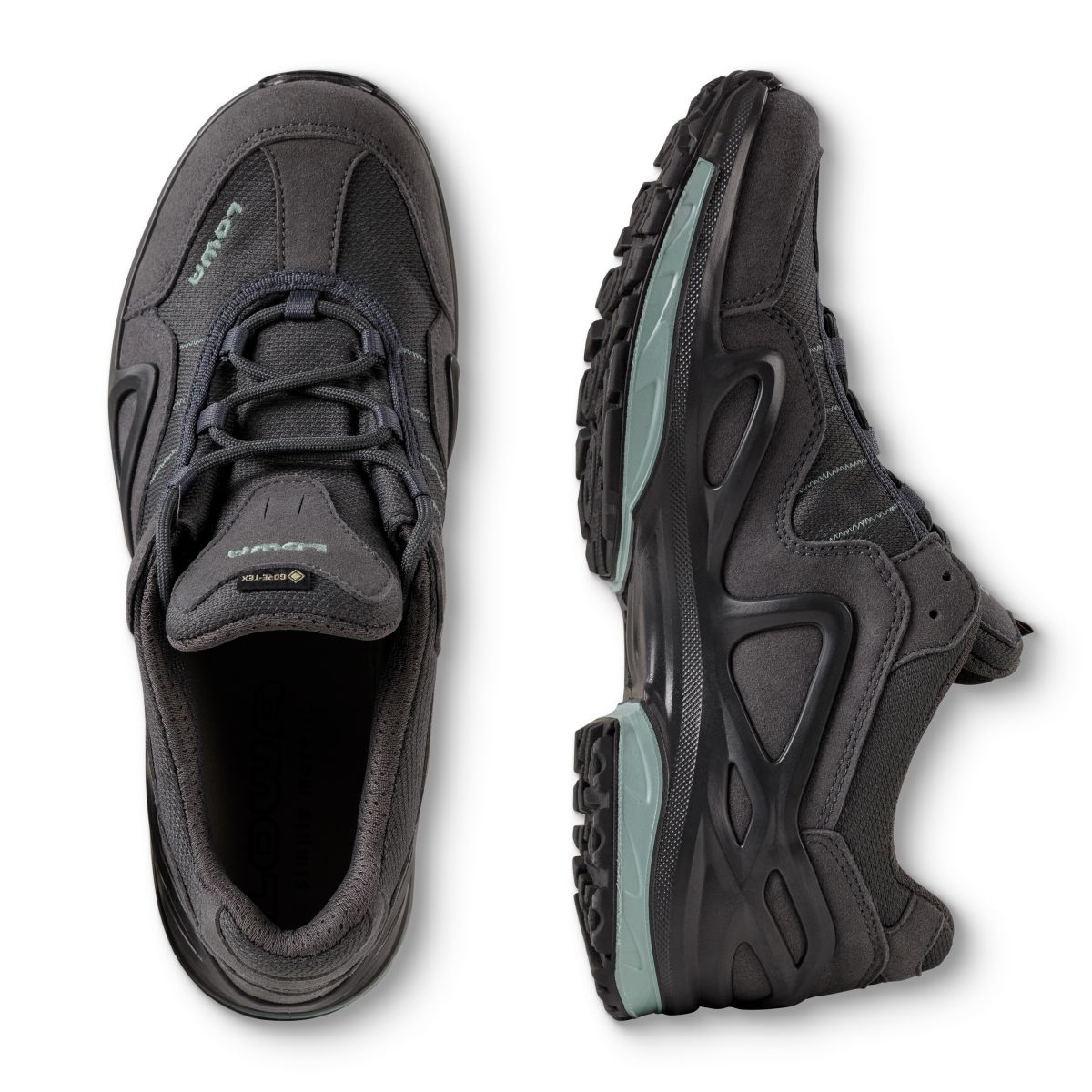 Кросівки жіночі Lowa Gorgon GTX W, Graphite/Jade. Мембрана Gore-Tex® 3