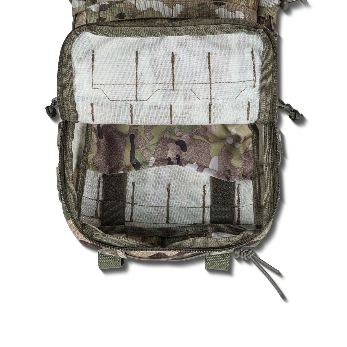 Тактический рюкзак на 10 л. Крепление Molle. Cordura 1000D. Мультикам 9