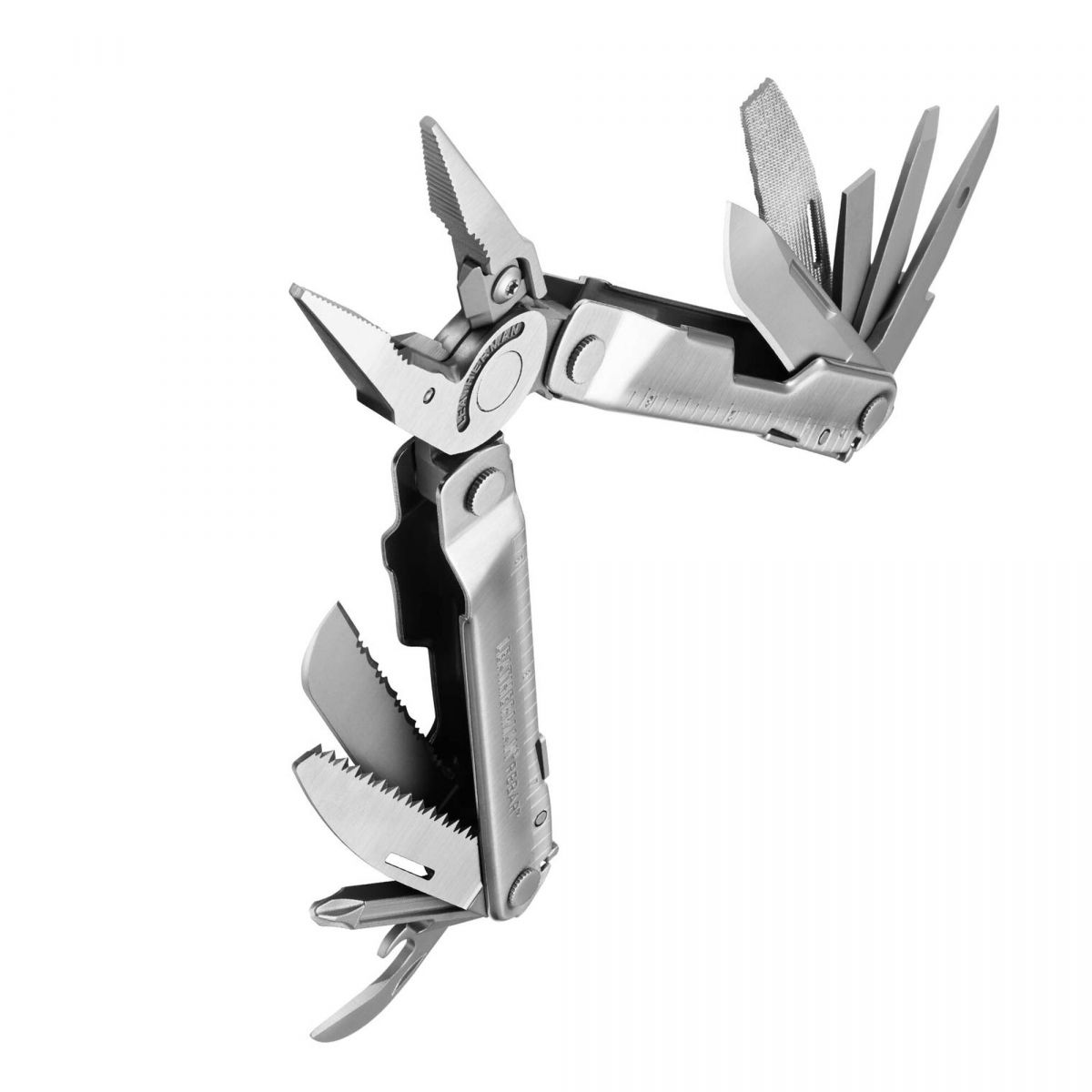 Мультитул Leatherman® (США) Rebar Silver на 17 инструментов из нержавеющей стали, нейлоновый чехол 4