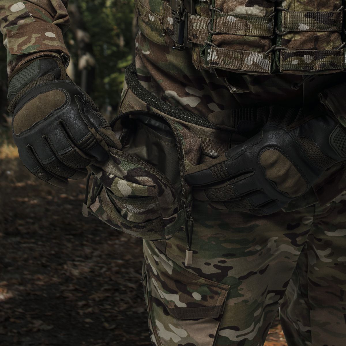 Підсумок утилітарний S. Кріплення Molle. Cordura 500D Мультикам. 5