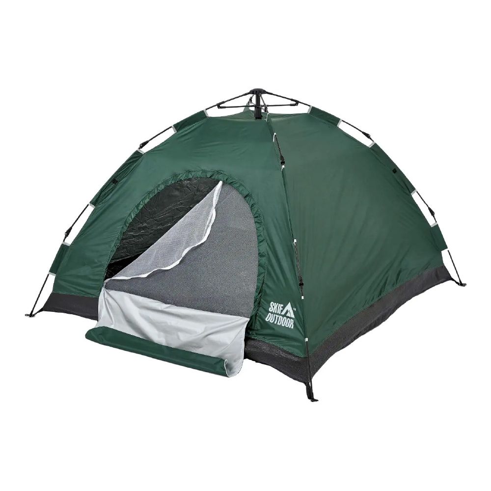 Кемпинговая палатка Skif Outdoor Adventure Auto I 3-х местная. Polyester 170T. Green 2
