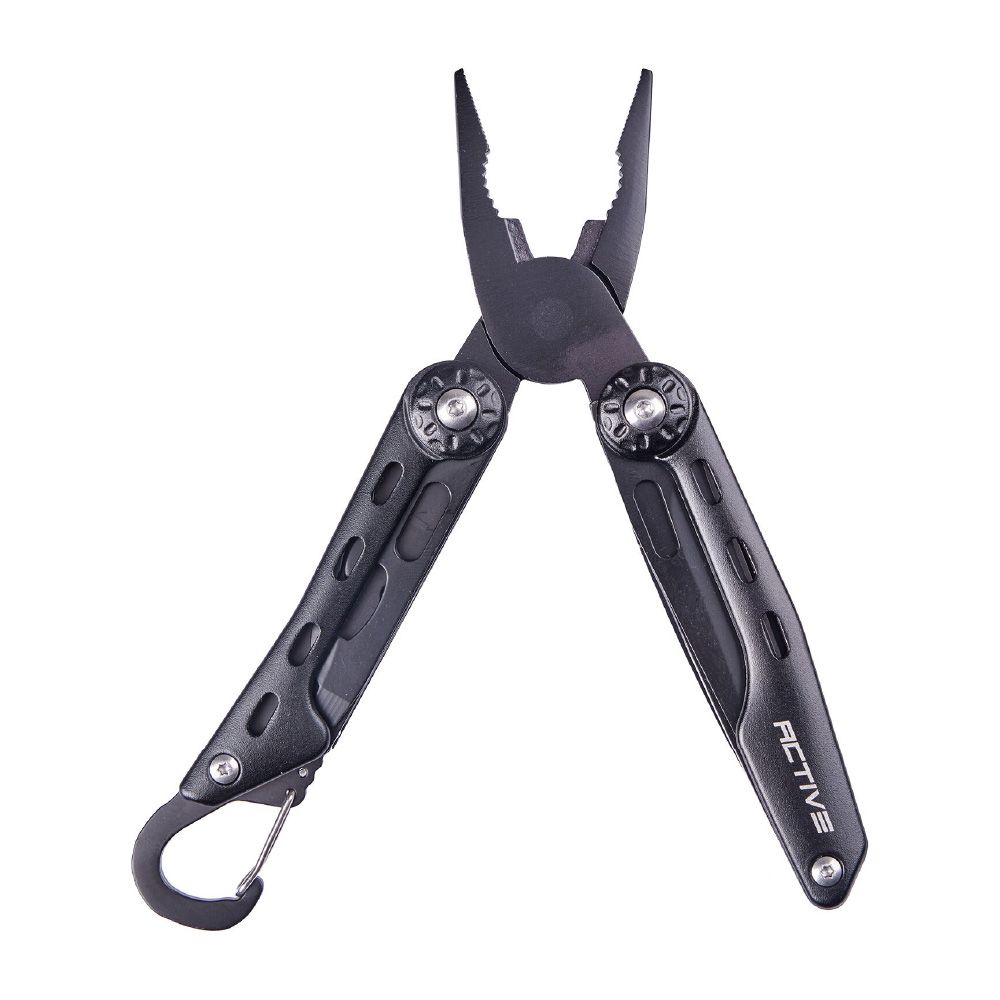 Мультитул Active Ranger Tool. Цвет - черный,  алюминиевая рукоятка. 4