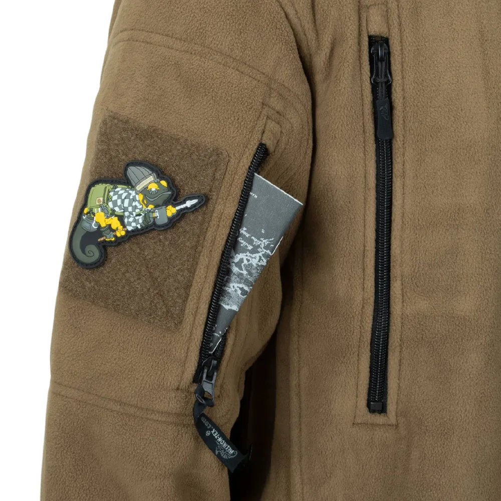 Флісова куртка (товстий фліс) Helikon-Tex Patriot. Чорний 6