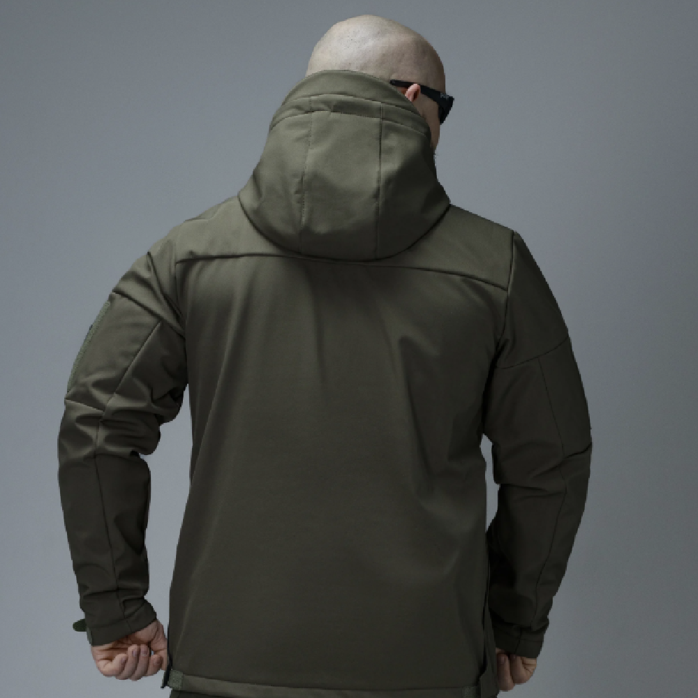Куртка тактическая Softshell Bezet Робокоп Gen III. Олива 2