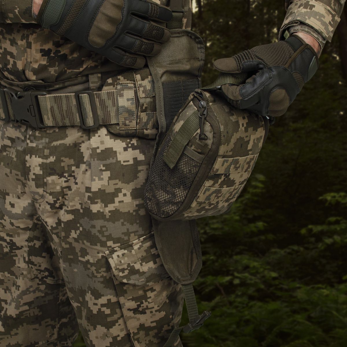 Аптечка збільшена PRO (підсумок-органайзер). Cordura 1000. Піксель (мм-14) 4