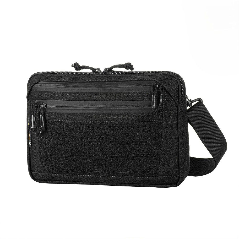 Сумка M-Tac Admin Bag Medium Elite с липучкой Hex. Черный