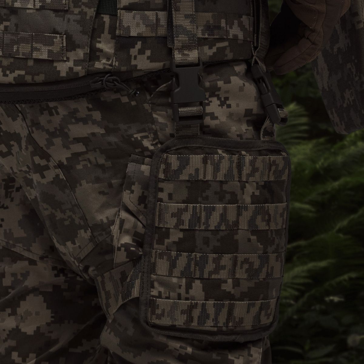 Платформа на бедро (S/M). Cordura 1000. Крепление Molle. Пиксель (мм-14) 2