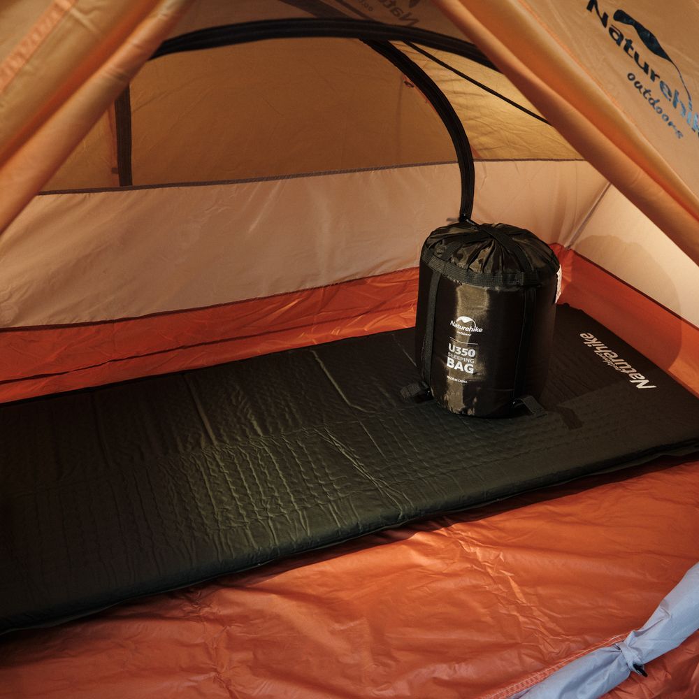 Спальний мішок Naturehike U350 (від 1°C до -13°C). Правий. Олива 7