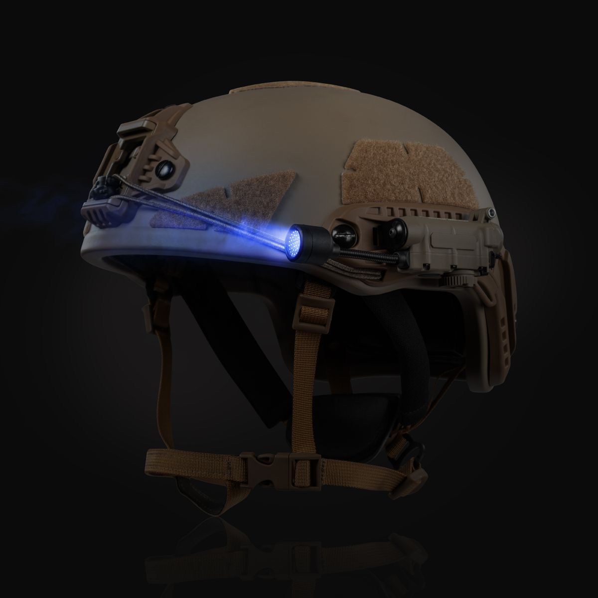 Фонарь тактический Sidewinder MPLS 5LED с IFF маяком (свой-чужой). Койот 8