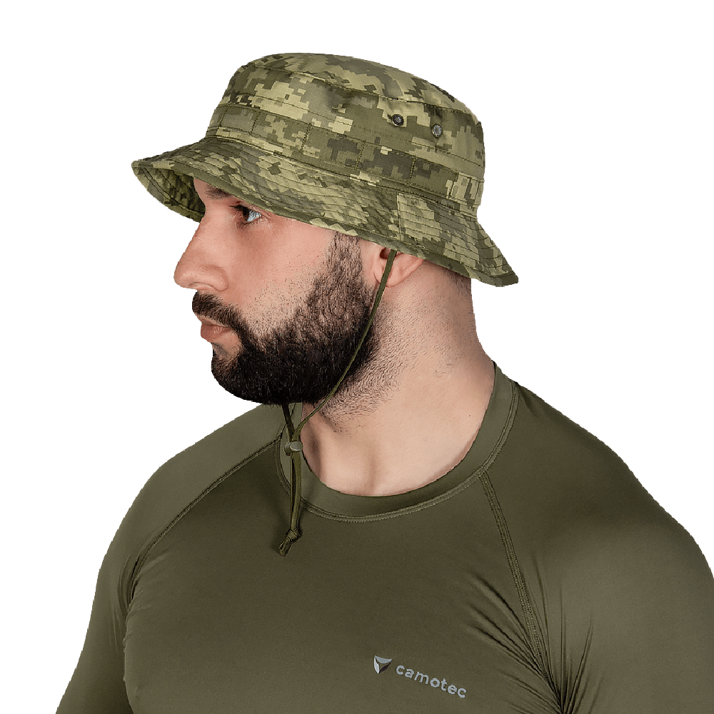 Панама тактична Boonie 2.0 Twill Camotec. Cotton and polyester. Піксель (мм-14)