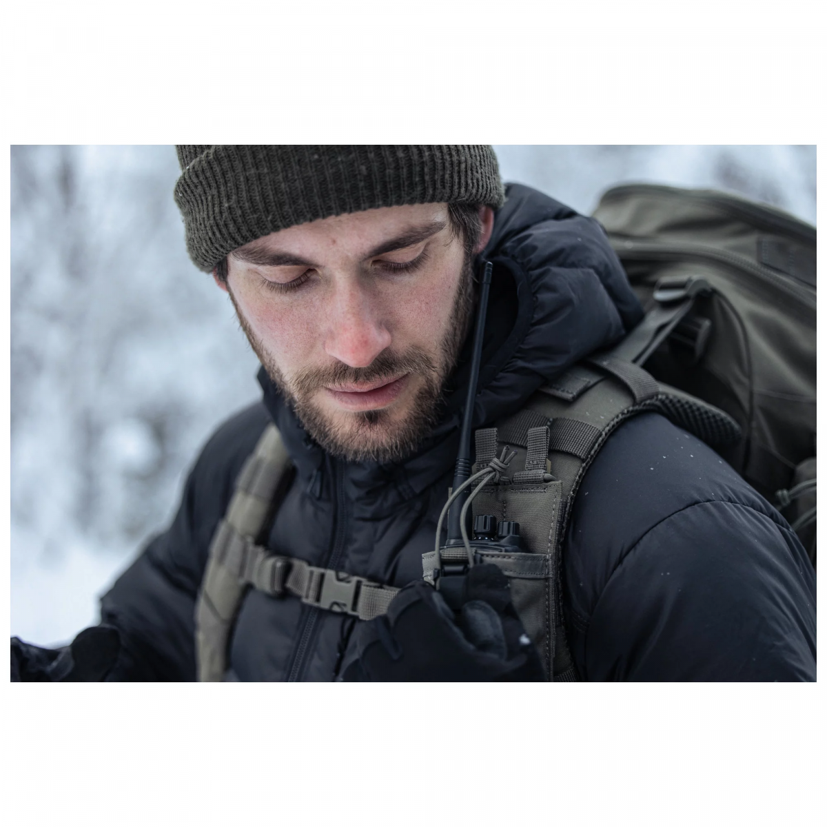 Шапка утеплена 5.11 Tactical® Rover Beanie. Чорний 6