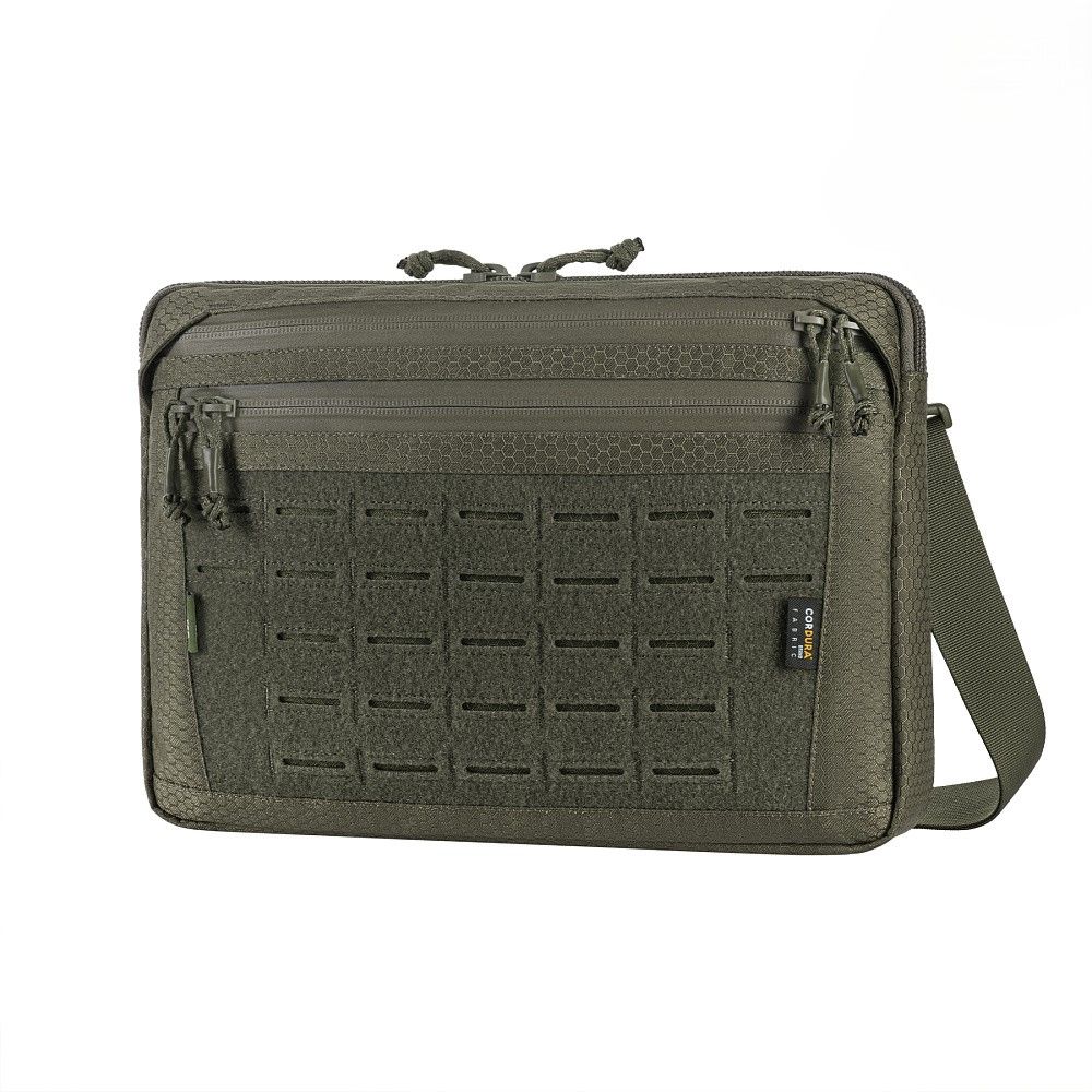 Сумка M-Tac Admin Bag Large Elite з липучкою Hex. Ranger Green