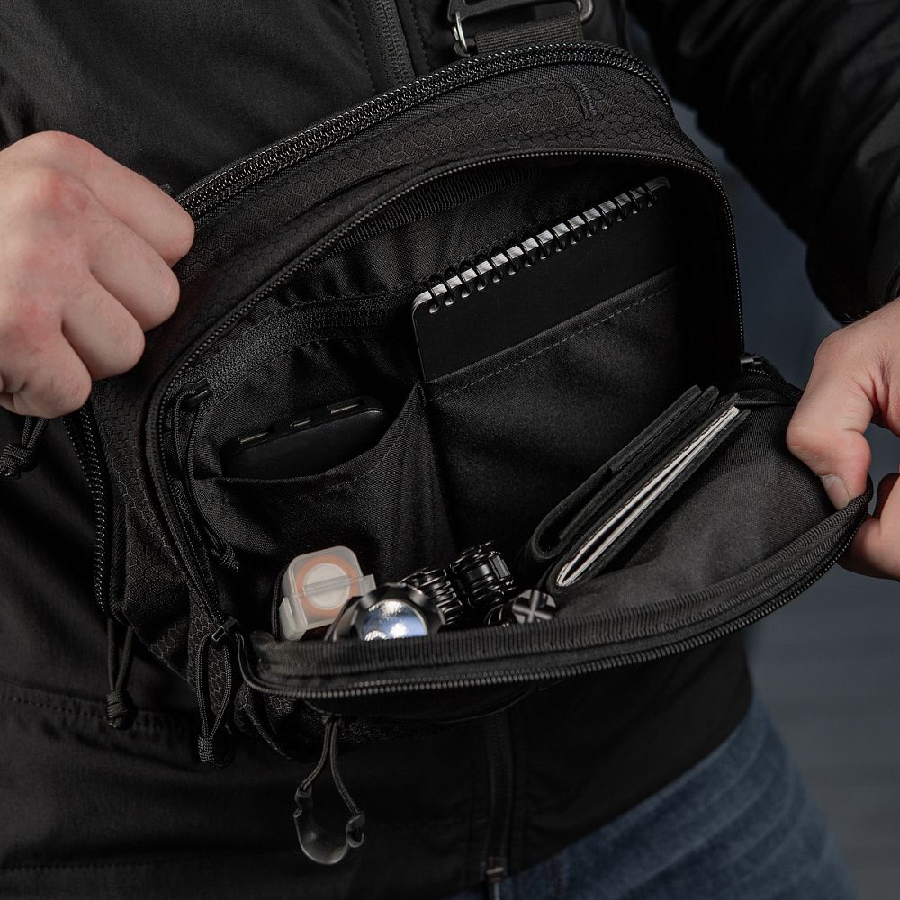 Сумка M-Tac EDC Bag Elite Hex. Черный 3