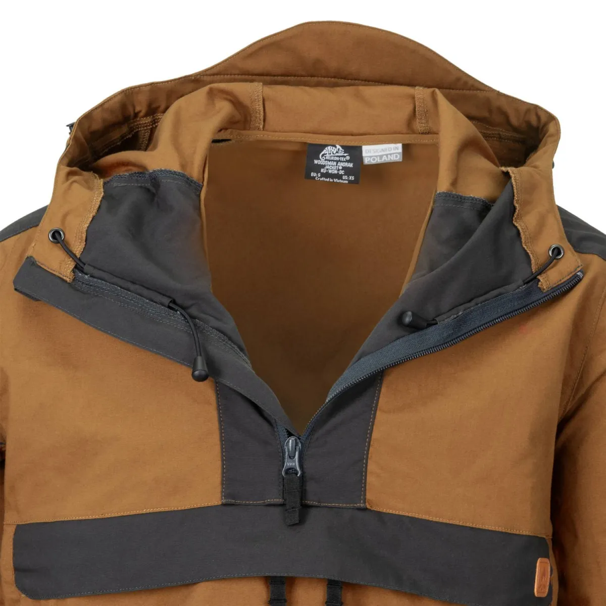 Куртка анорак демісезонна Helikon-Tex® Woodsman. Coyote 2