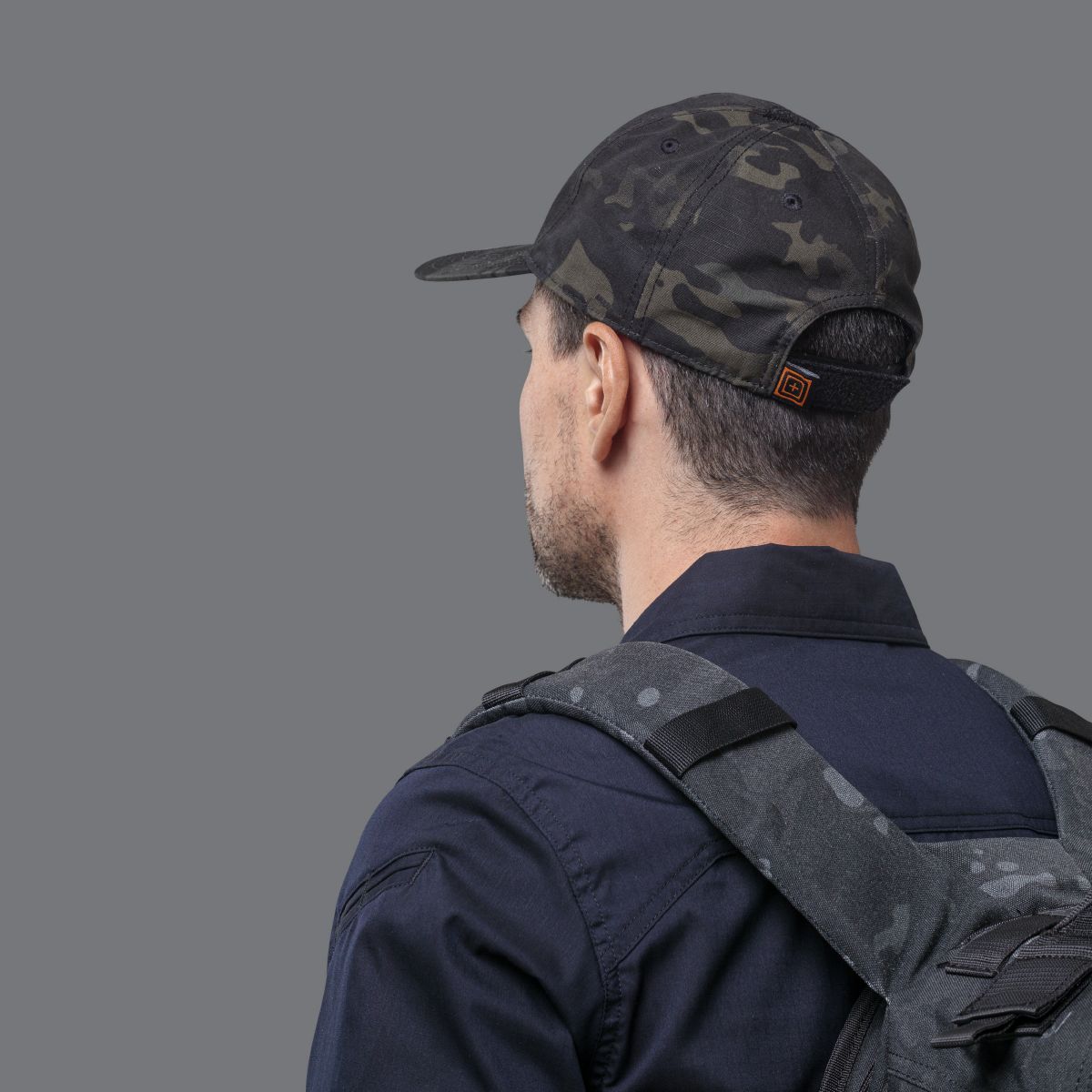 Кепка 5.11 Tactical® Flag Bearer. Колір Чорний Мультикам 5