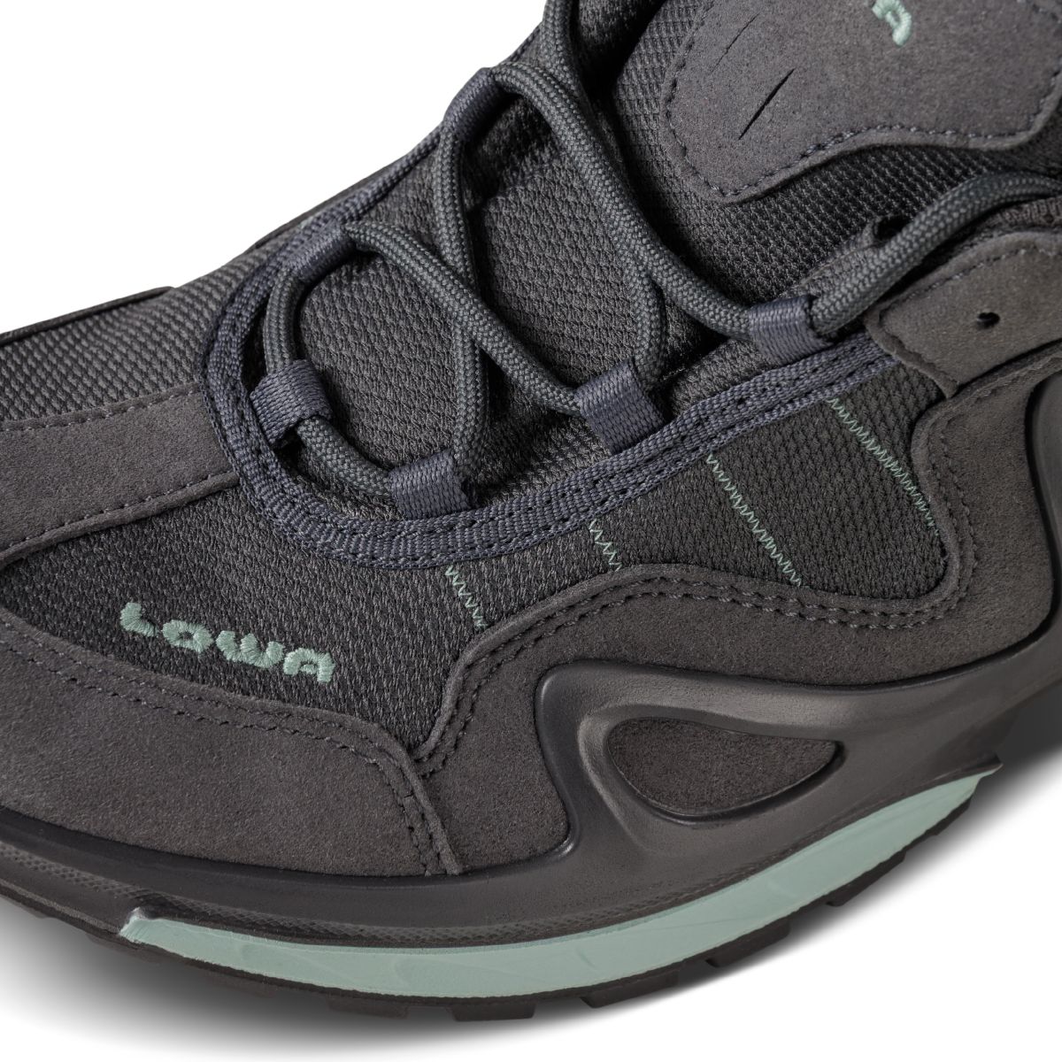 Кросівки жіночі Lowa Gorgon GTX W, Graphite/Jade. Мембрана Gore-Tex® 4