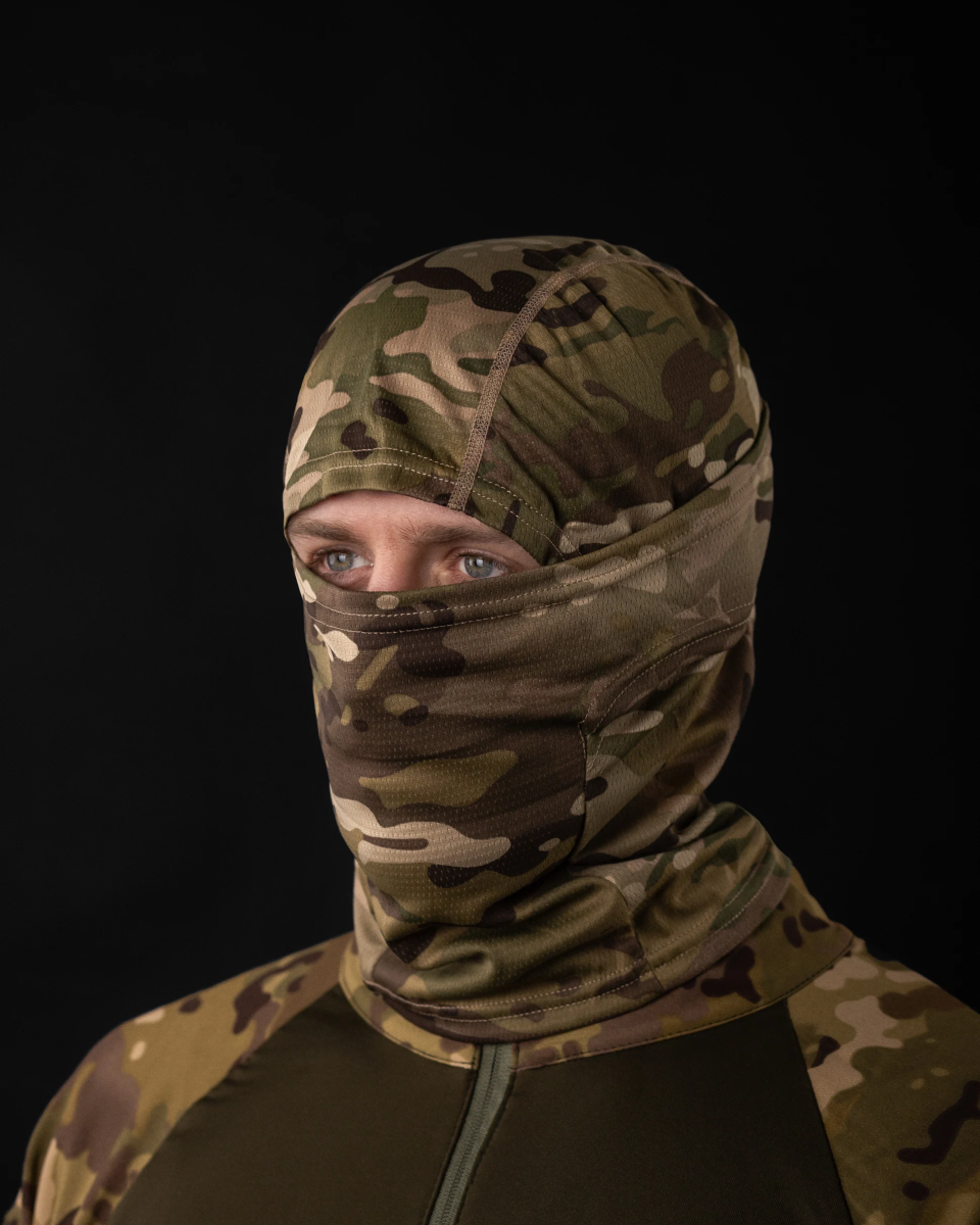 Балаклава тактична Bezet. Polyester. Мультикам 5