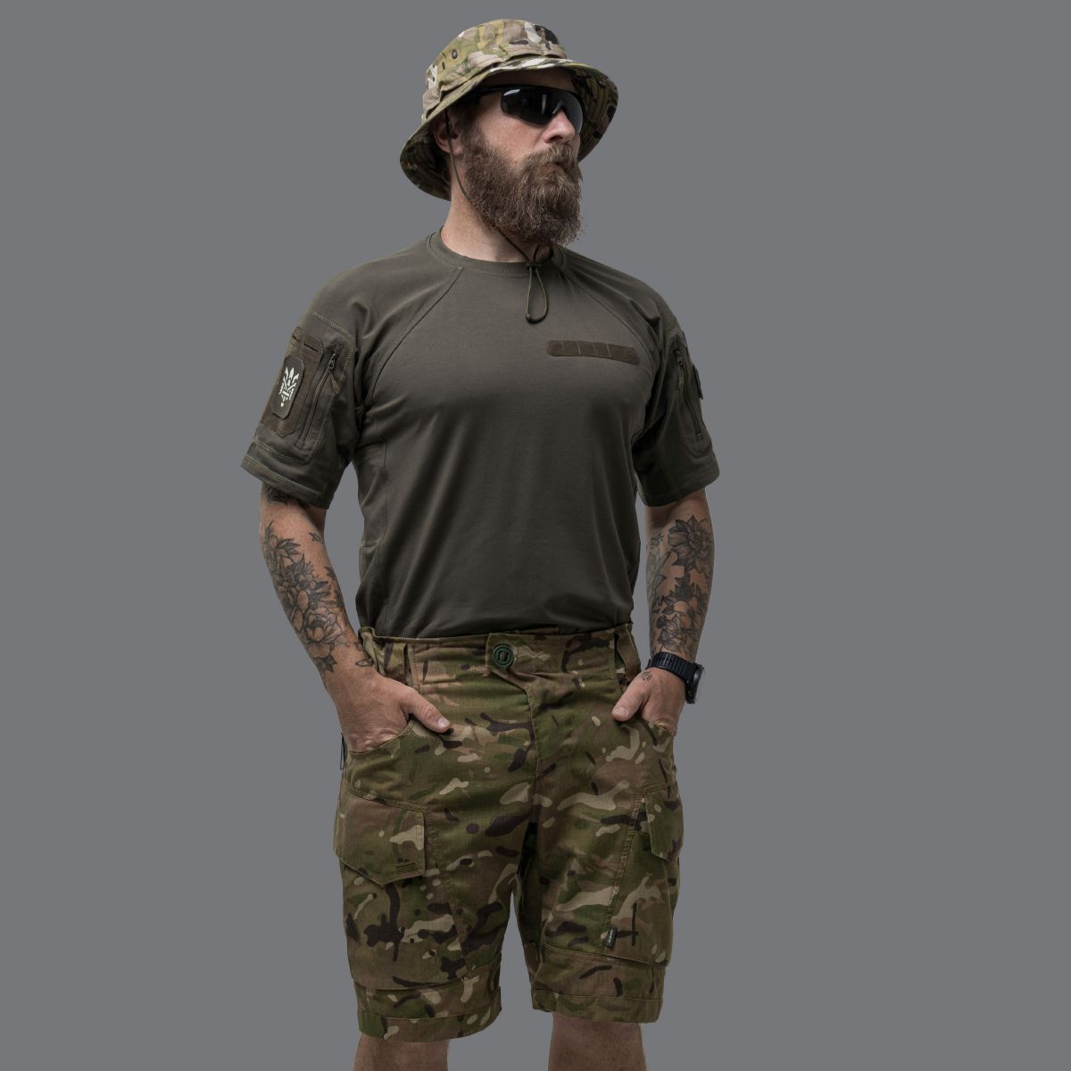 Шорты тактические BDU Shorts I. Cotton and polyester. Мультикам 7