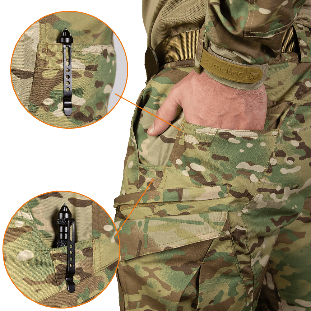 Штани тактичні карго Герць 2.0 Twill Camotec. Мультикам 7