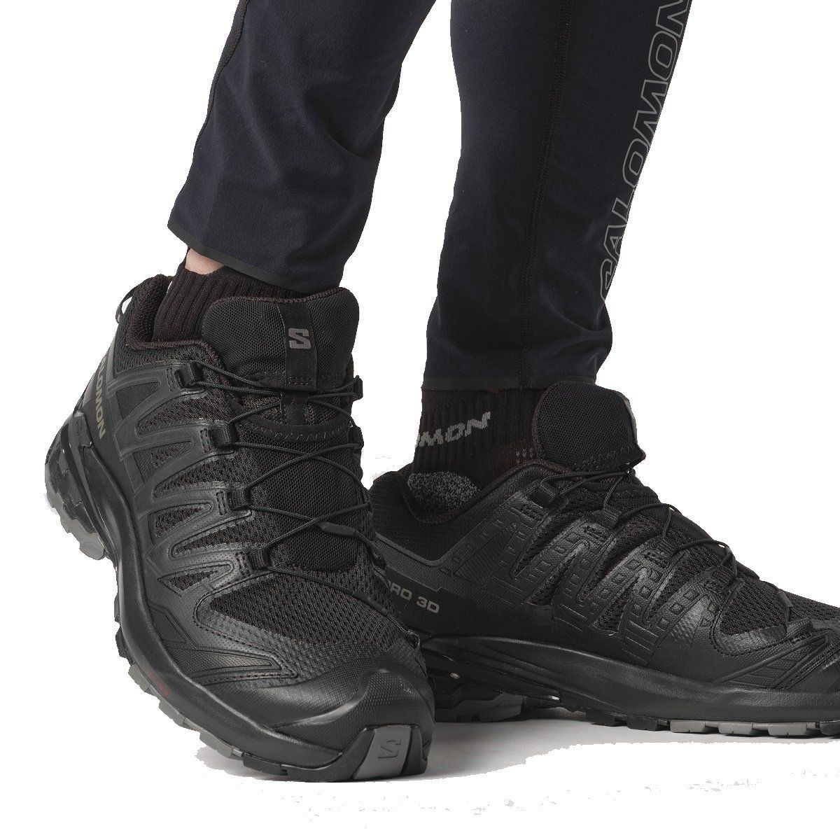 Треккинговые кроссовки Salomon® Xa Pro 3D V9. Черный 7