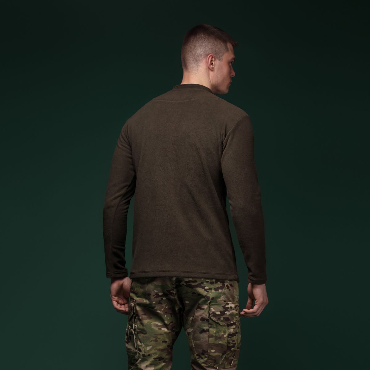 Флисовая тактическая кофта Garrison Fleece Ranger Green. Temperature control, polyester 5