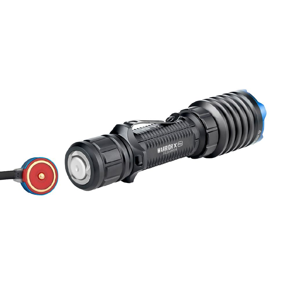 Тактический фонарь Olight Warrior X Pro. Максимальная яркость 2250 люмен 5