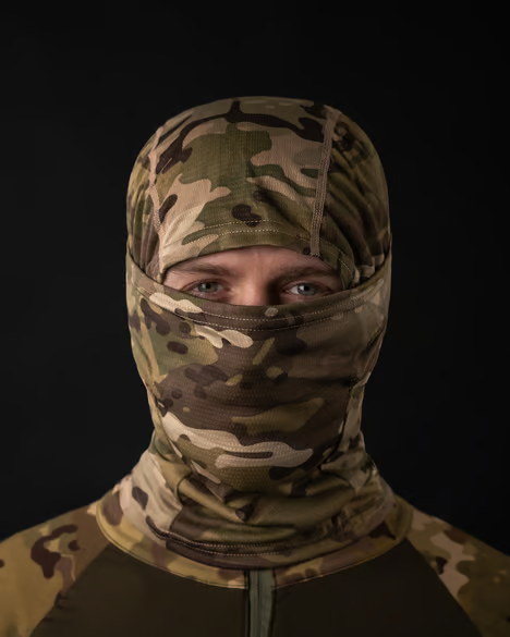 Балаклава тактична Bezet. Polyester. Мультикам 2
