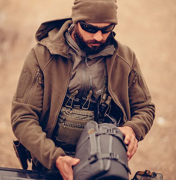 Флісова куртка Helikon-Tex Patriot Mk 2. Чорний 9