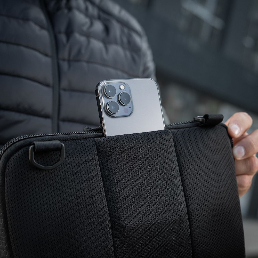 Сумка M-Tac Admin Bag Medium Elite с липучкой Hex. Черный 7