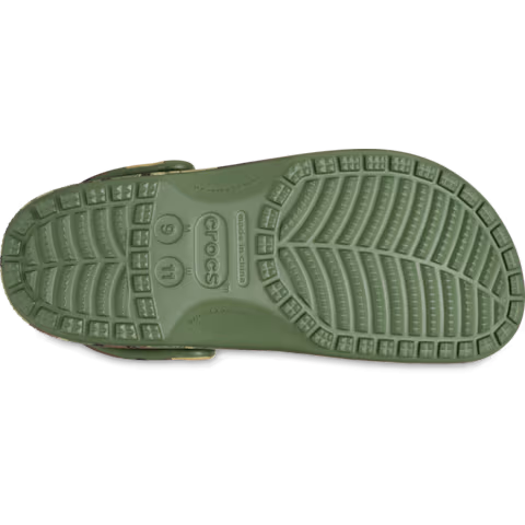 Крокси сабо Crocs Classic Camouflage Clog (Army Green). Мультикам 4