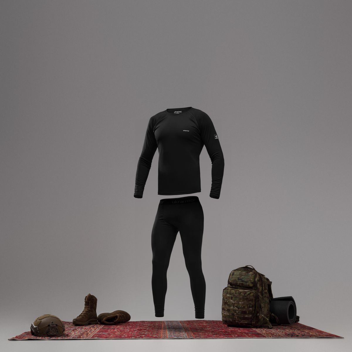 Термоштани 1+ рівень TOUNDRA I+ (Cold Weather Thermal System). Чорний 6