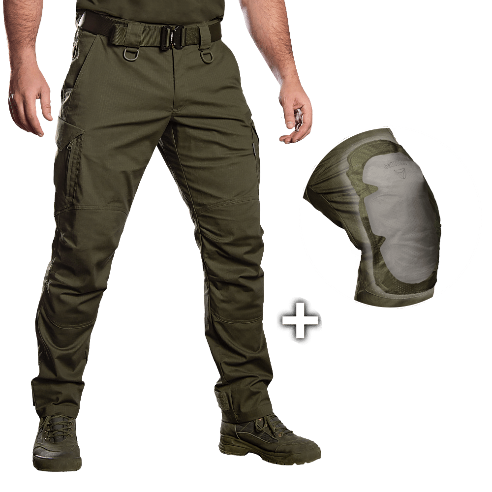 Штани тактичні карго Герць 2.0 Twill Camotec. Олива 3