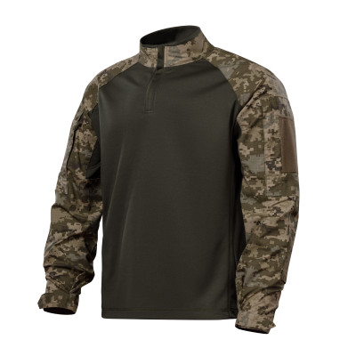 Рубашка боевая Mission Ridge Combat Shirt. Пиксель (мм-14)-олива